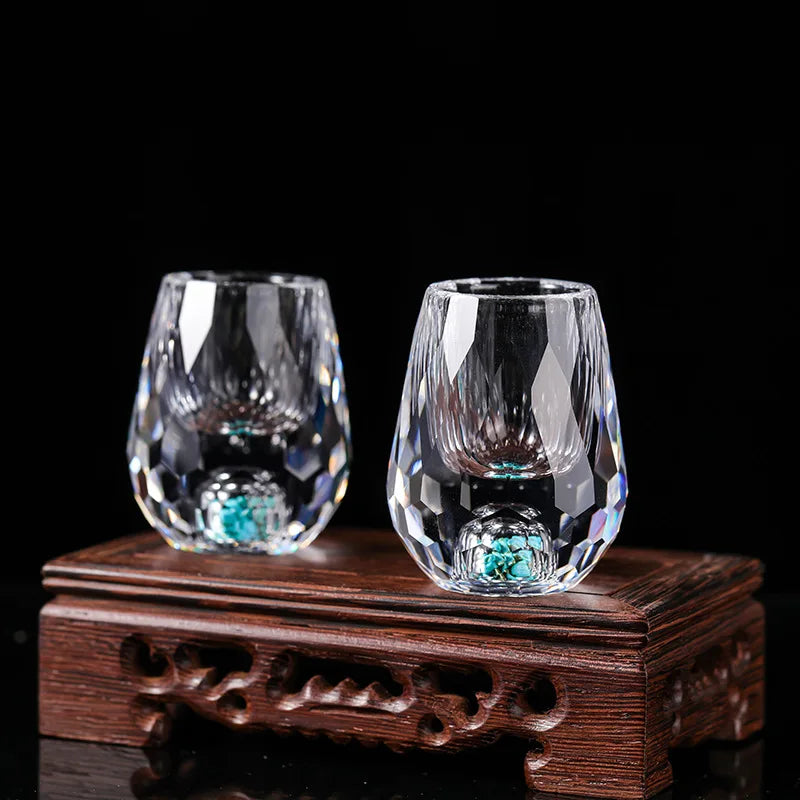 Diamond Crystal Shot Glass Set (6-Piece)