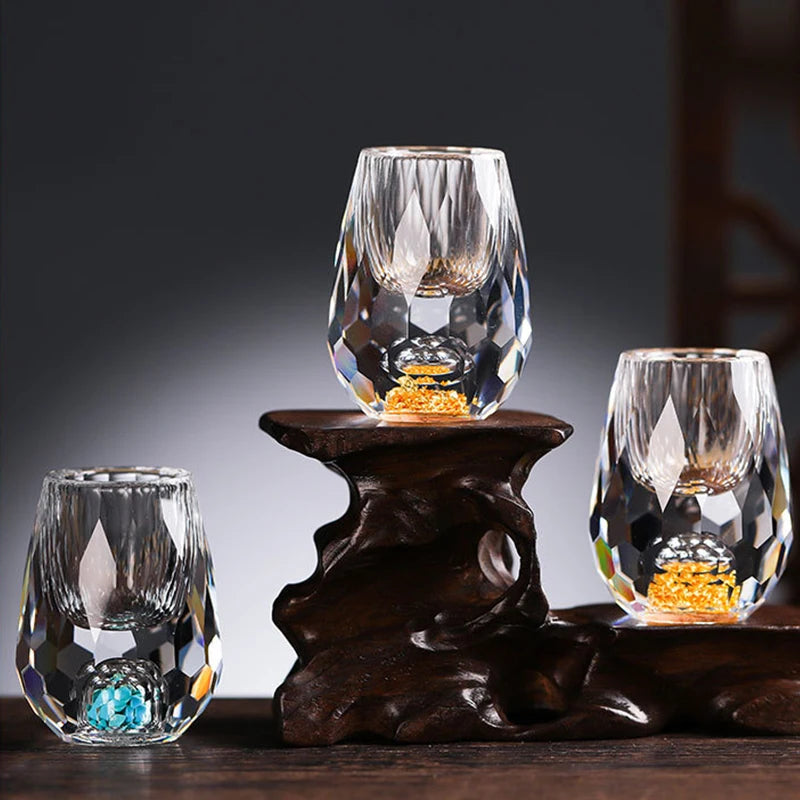 Diamond Crystal Shot Glass Set (6-Piece)